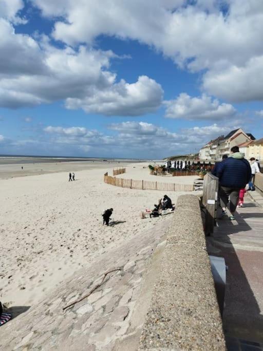 Studio Cabine Avec Terrasse Fort-Mahon-Plage Exteriér fotografie